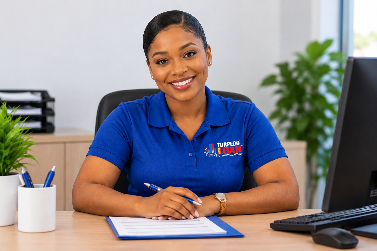 Loan application and financial consultation